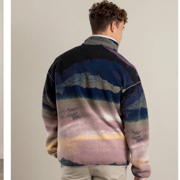 Columbia Columbia Helvetia Printed Half Snap Fleece pullover XXL NWT - Picture 3 of 11